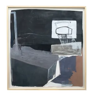 SQ0226. Sofia Quirno. Asiento, 2017. Acrílico y tinta sobre papel. 101 x 95 cm. Fotografía Ignacio Iasparra.jpg