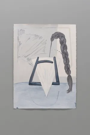 SQ0227. Sofia Quirno. Tiempo, 2022. Óleo sobre papel. 76 x 58 cm. Fotografía Claudia Loayza Zárate.jpg